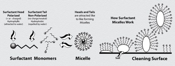  Chất hoạt động bề mặt Micelle